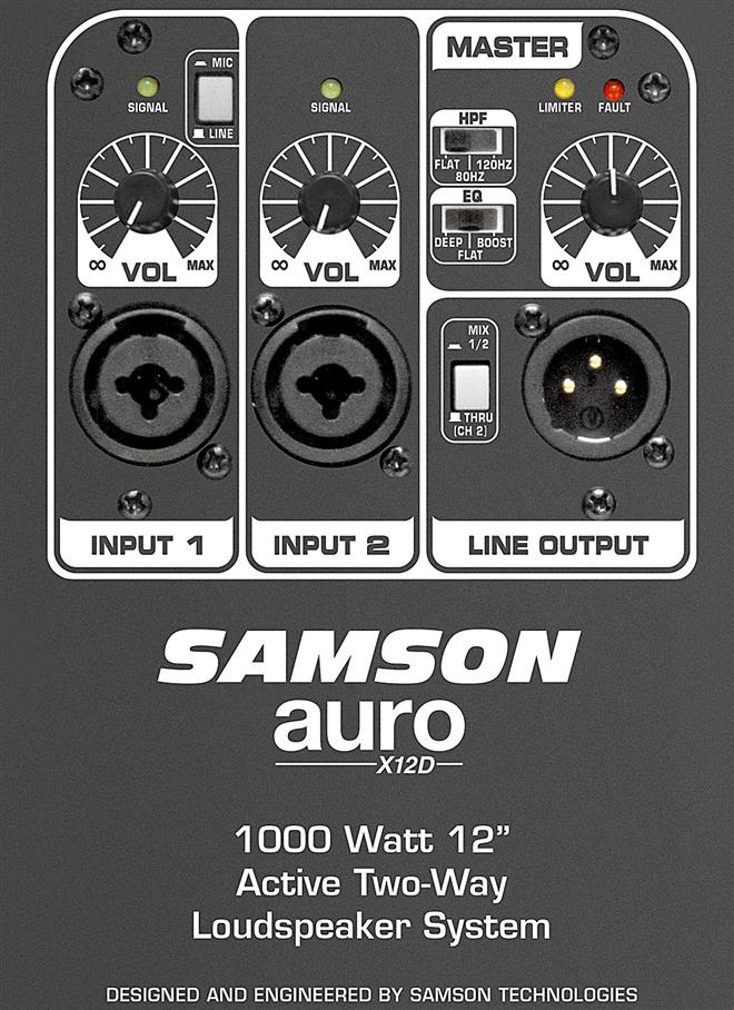 SAMSON AURO X12D, aktivni zvočnik