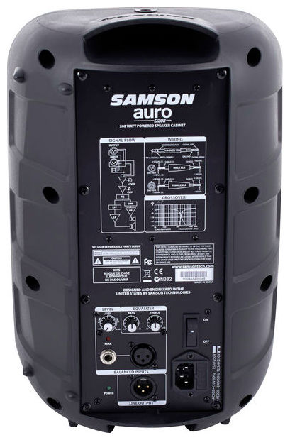 SAMSON AURO D208 aktivni zvočnik