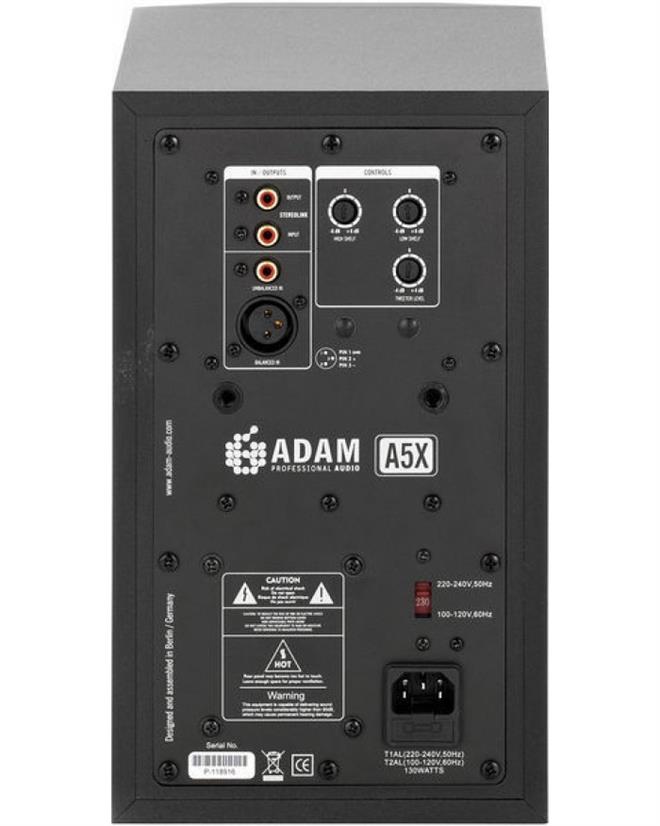 ADAM A5X BLACK studijski monitor