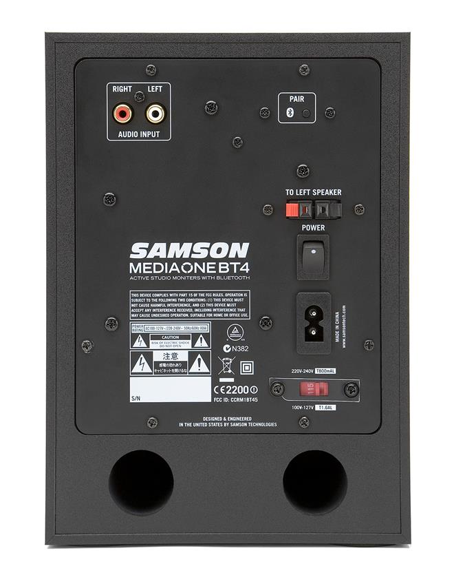 Samson MediaOne BT4 studijski monitorji (PAR)