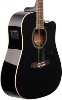 IBANEZ PF15ECE BK elektro-akustična kitara