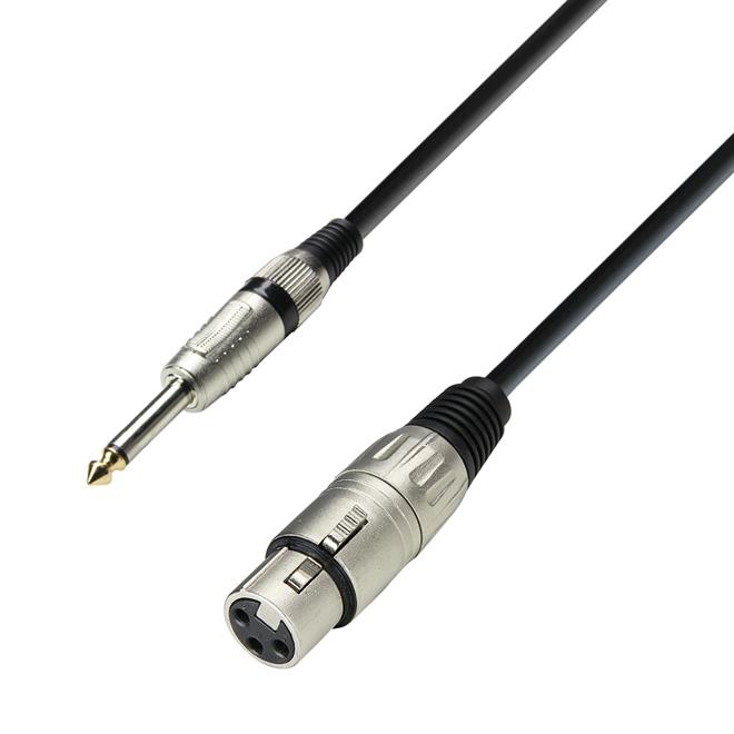 Adam Hall K3 XLR-Jack mikrofonski kabel 3 m