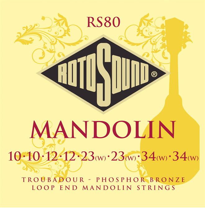 Rotosound RS80 Troubadur strune za mandolino