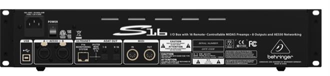 BEHRINGER S16 digital stage box za X32