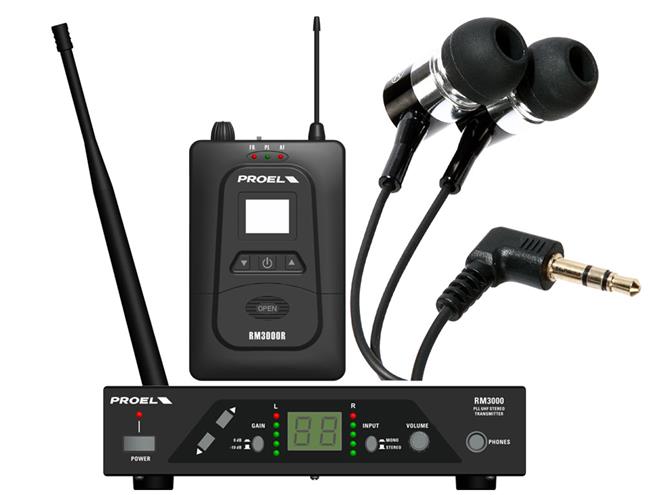 PROEL  RM3000TR in-ear monitoring