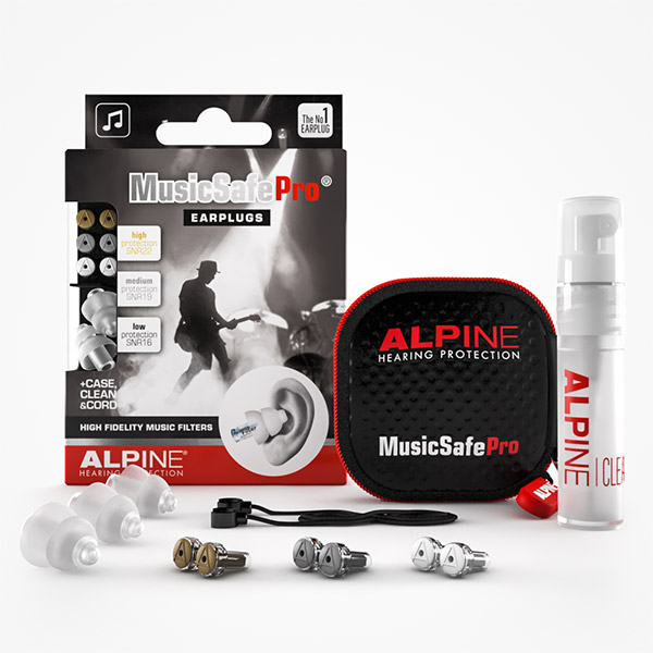 Alpine MusicSafe Pro čepki za ušesa prozorni