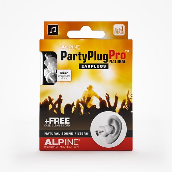 Alpine PartyPlug PRO natural čepki za ušesa
