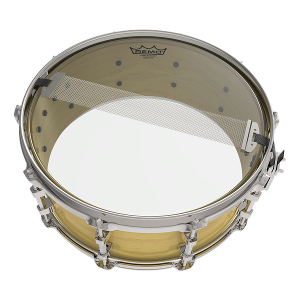 Remo Ambassador Hazy Snare Side 14