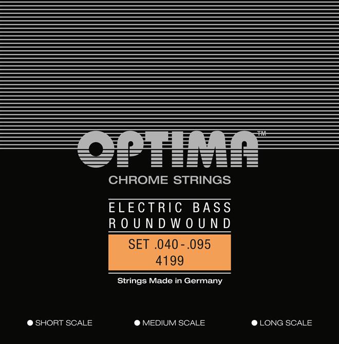 OPTIMA 4119L 40-95 short scale strune za bas kitaro