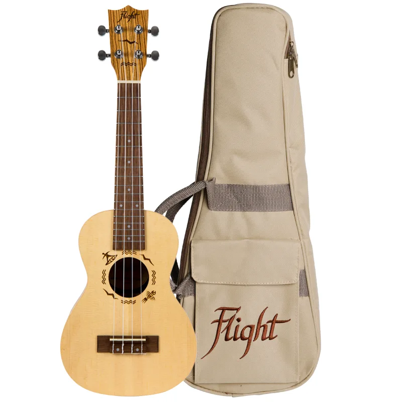FLIGHT DUC525 SP/ZEB koncert ukulele s torbo
