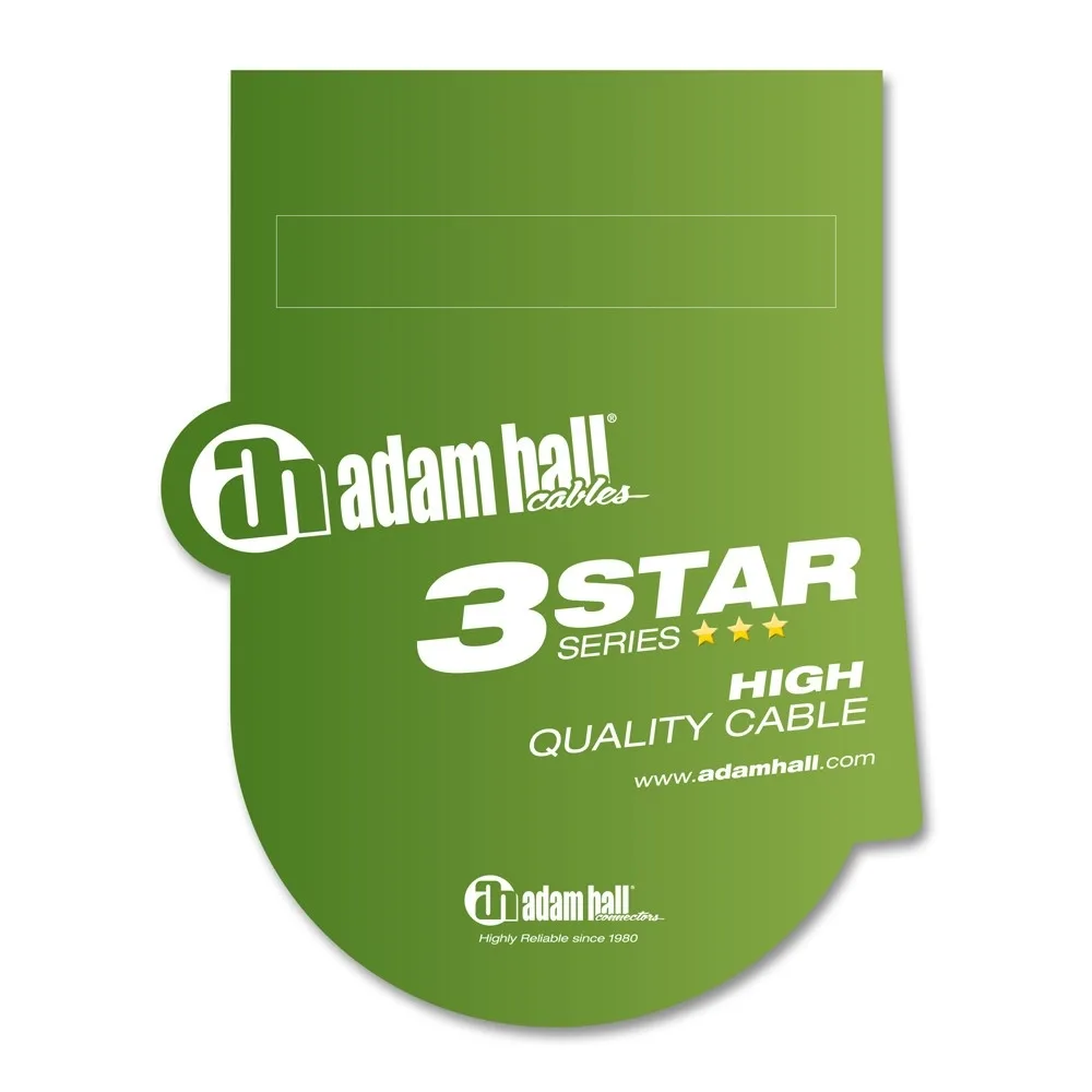 Adam Hall 3 STAR BW MIDI 0060 midi kabel 0.6m