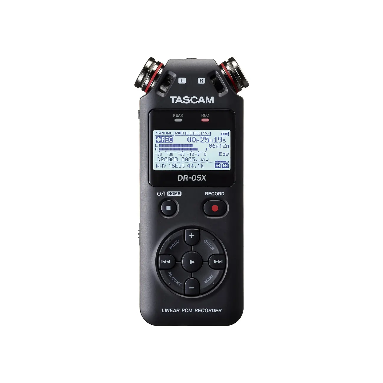TASCAM DR-05X Ročni stereo avdio snemalnik / USB vmesnik