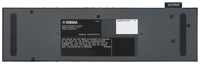 Yamaha SEQTRAK Black