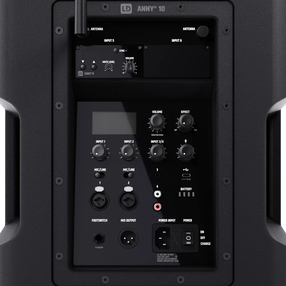 LD Systems ANNY® 10 HHD B5 Bluetooth prenosni baterijski zvočnik