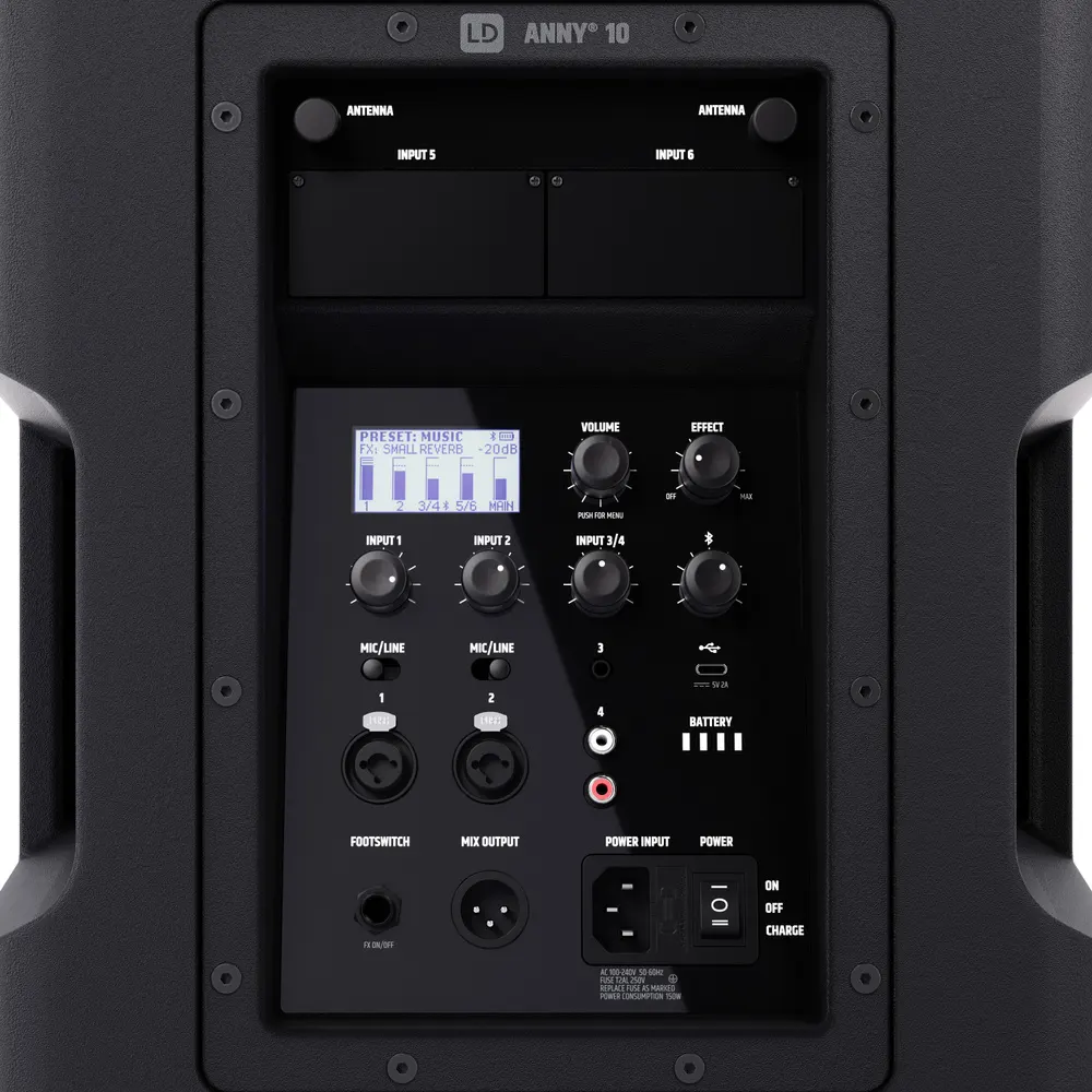 LD Systems ANNY® 10 Bluetooth prenosni baterijski zvočnik