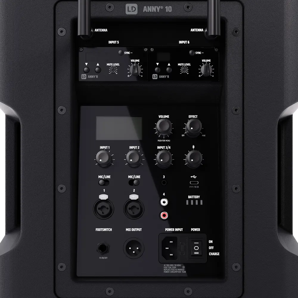 LD Systems ANNY® 10 HHD 2 B5 Bluetooth prenosni baterijski zvočnik