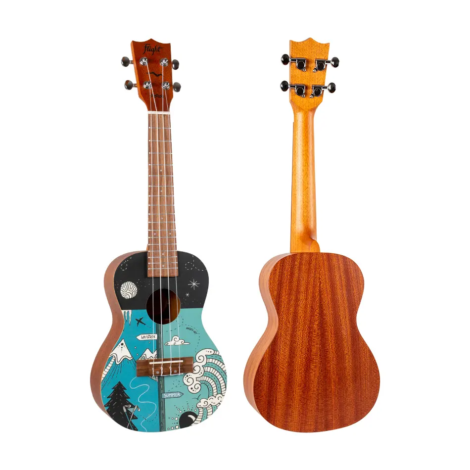 Flight AUC33 TWO SEASONS concert ukulele