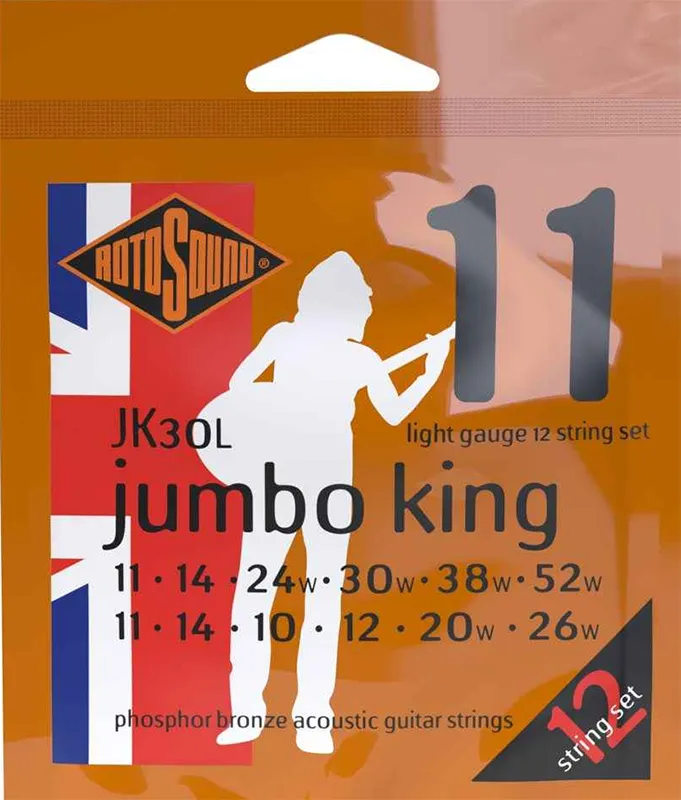 ROTOSOUND JK30L 11-52 strune za 12-strunsko kitaro