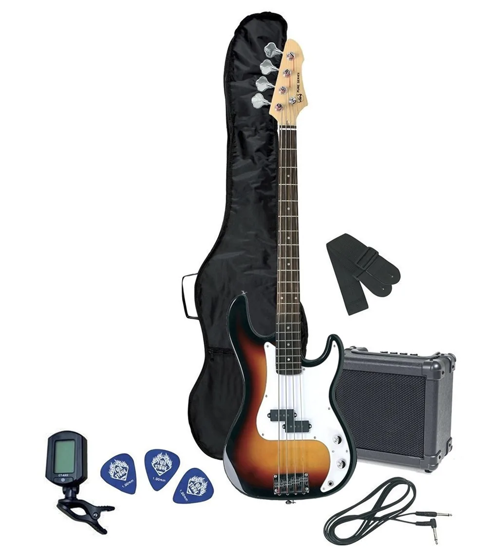 GEWA komplet bas kitara RCB-100 Sunburst