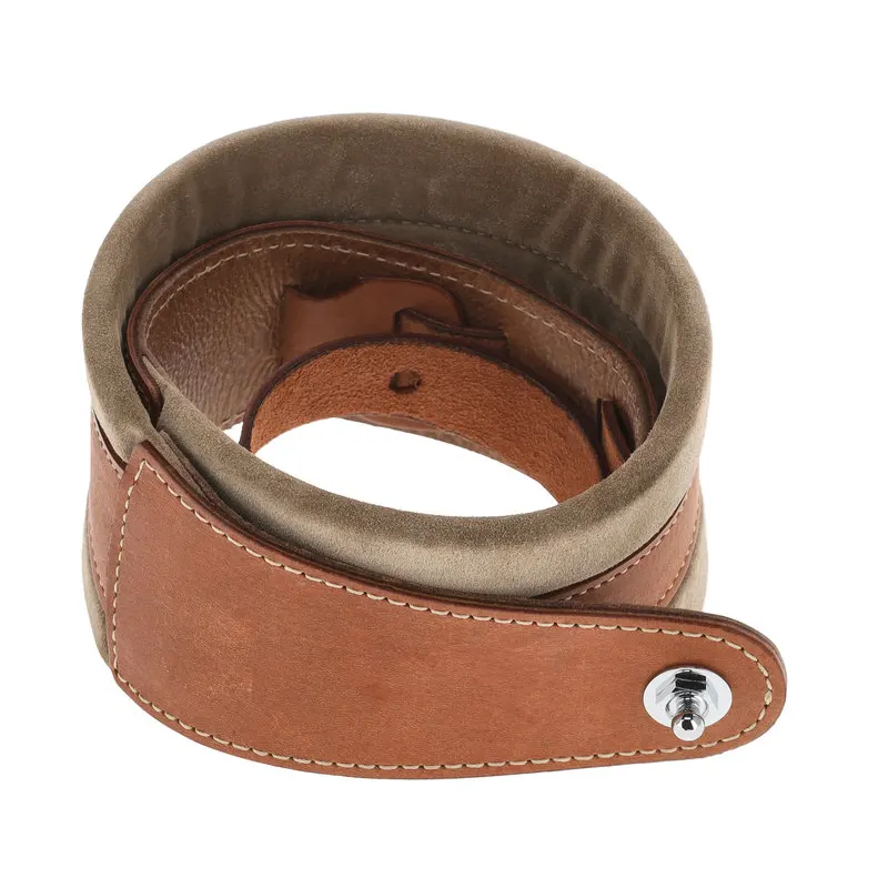GEWA Prestige 85 oblazinjen pas za kitaro Sand/Brown s Strap-lock sistemom