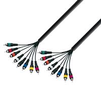 Adam Hall Multicore Cable 8xRCA 3m
