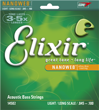 ELIXIR 045/100 LIGHTS L 4STR L BASS NANOWEB ACOUSTIC