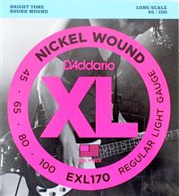 D'Addario EXL170 45-100 strune za bas kitaro