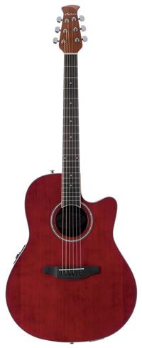 OVATION APPLAUSE AB24-2S Ruby Red elektro-akustična kitara