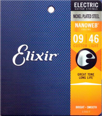 ELIXIR 009/46 CUSTOM-LIGHT NANOWEB strune za električno kitaro