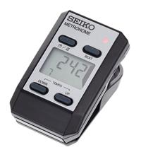 SEIKO DM51 Silver digitalni CLIP-on METRONOM