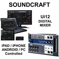Soundcraft Ui12 digitalna mešalna miza