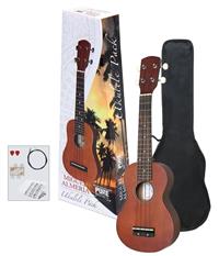 GEWA Almeria ukulele set - rjav