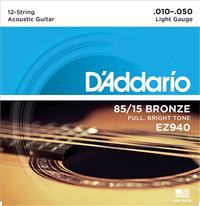D'ADDARIO EZ940 strune za 12-strunsko akustično kitaro