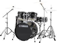 Yamaha Rydeen Standard Black Glitter komplet bobnov s stojali