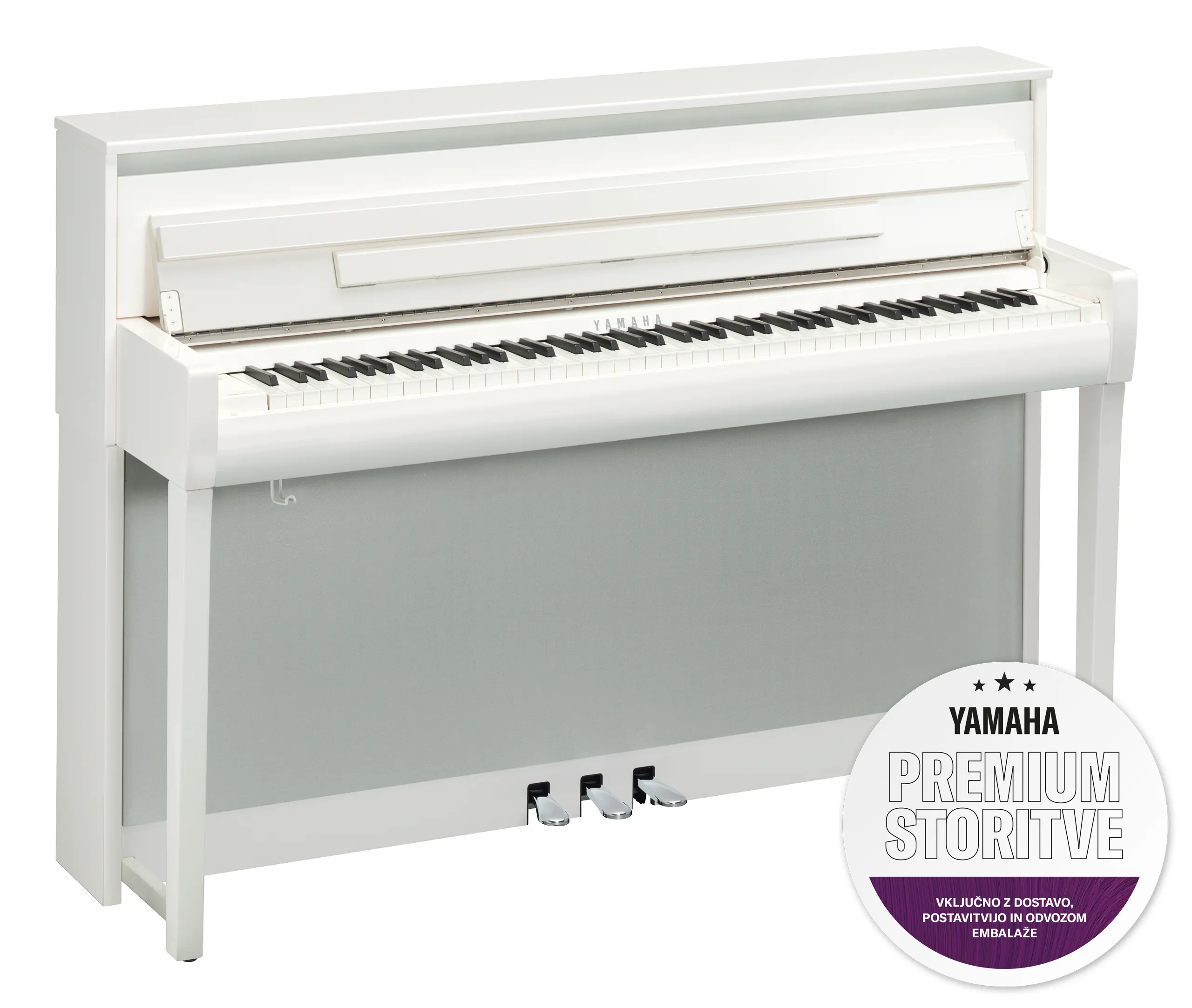 Yamaha CLP-785 PW Clavinova Premium električni klavir