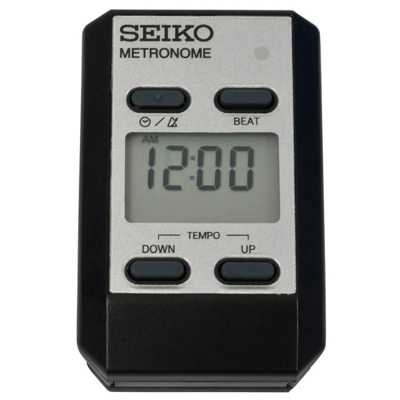 SEIKO DM51 Silver digitalni CLIP-on METRONOM