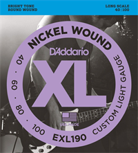 D'addario EXL190 40-100 strune za bas kitaro