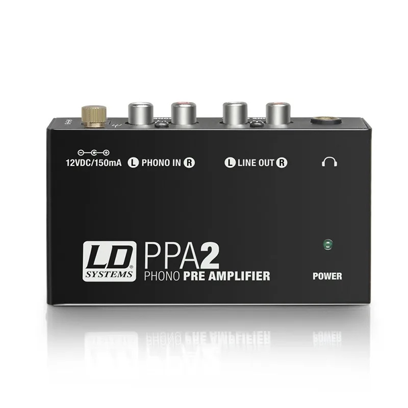 LD Systems PPA2 predojačevalnik in izenačevalnik za gramofon