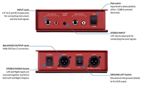 SAMSON MCD2 PRO multimedia pasivni stereo DI box