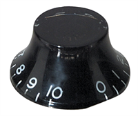 Partsland gumb za potenciometer, črn
