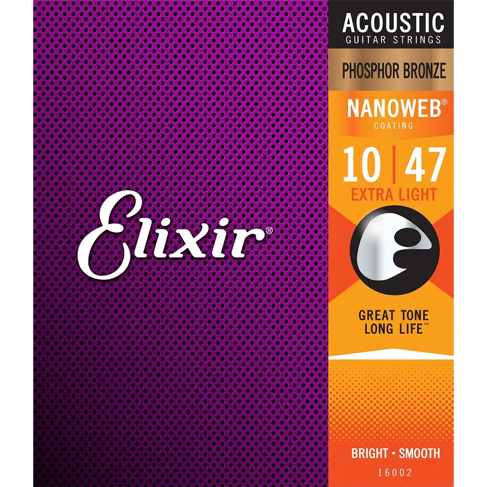 ELIXIR 10-47 EXTRA LIGHT PHOSPHOR BRONZE strune za akustično kitaro