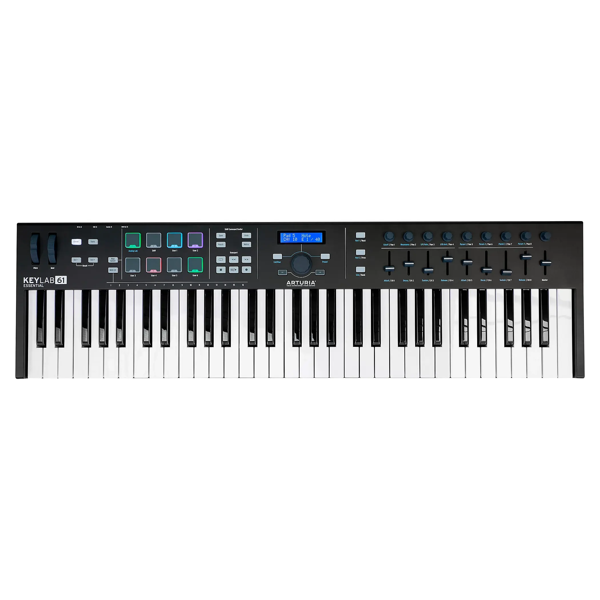 Arturia Keylab Essential 61 Black Edition MIDI klaviatura