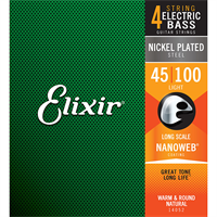 ELIXIR 045/100 LIGHT 4STR L BASS NANOWEB