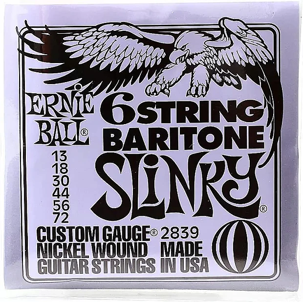 ERNIE BALL 2839 Baritone Slinky 13-72 strune za el. kitaro