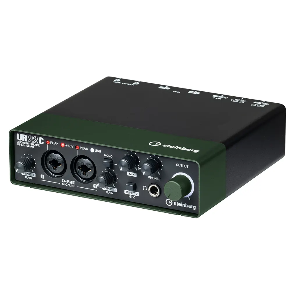 Steinberg UR22C GREEN 3.0 USB audio vmesnik