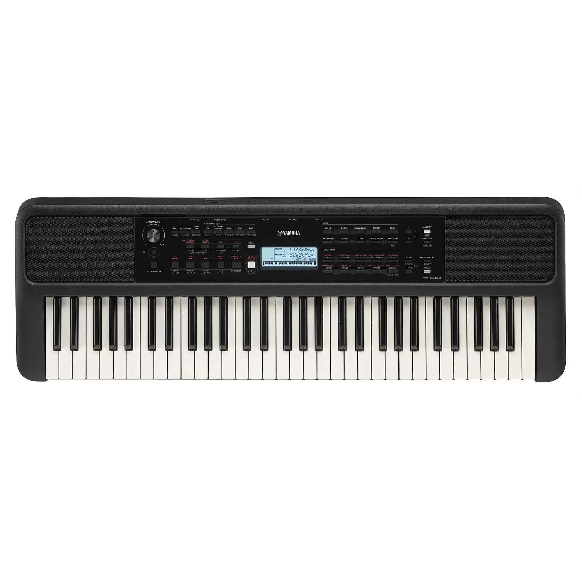 Yamaha PSR-E383 klaviatura