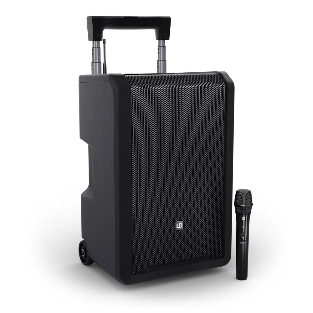 LD Systems ANNY® 10 HHD B5 prenosni baterijski zvočnik z mešalno mizo in mikrofonom