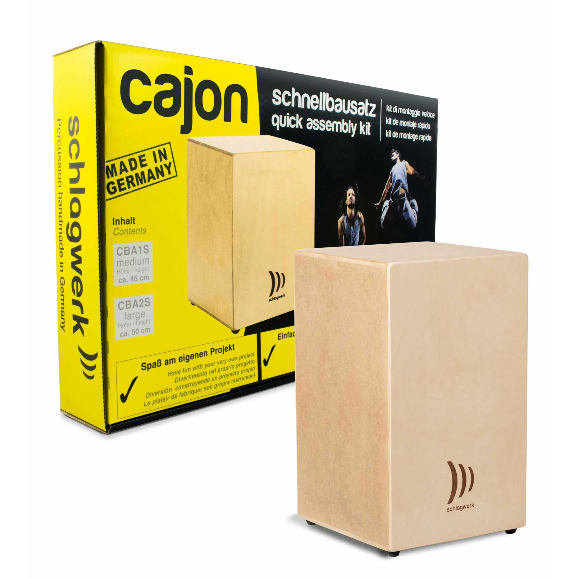 Schlagwerk CBA20S SPL LARGE sestavi svoj cajon