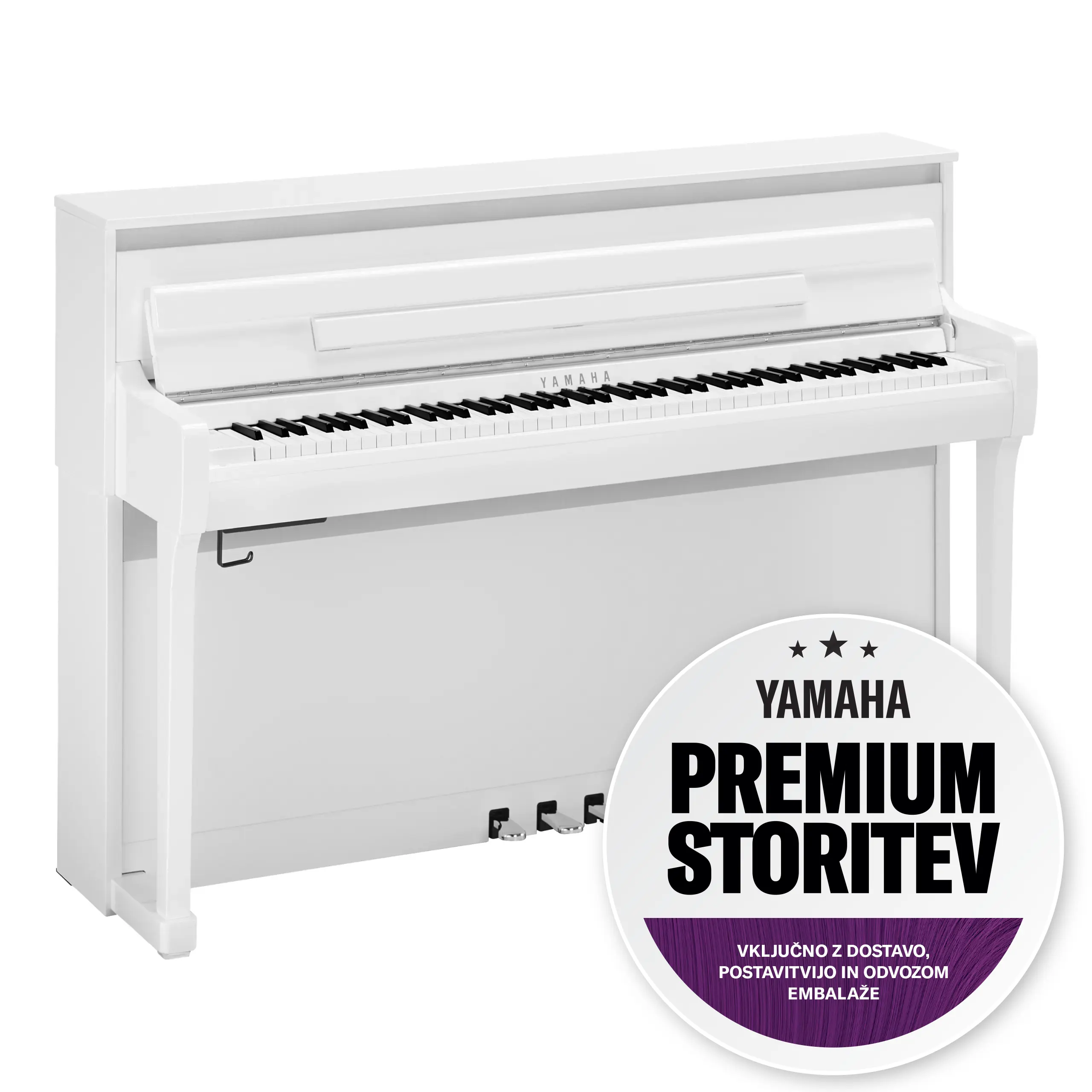 Yamaha CLP-885 PWH Clavinova električni klavir