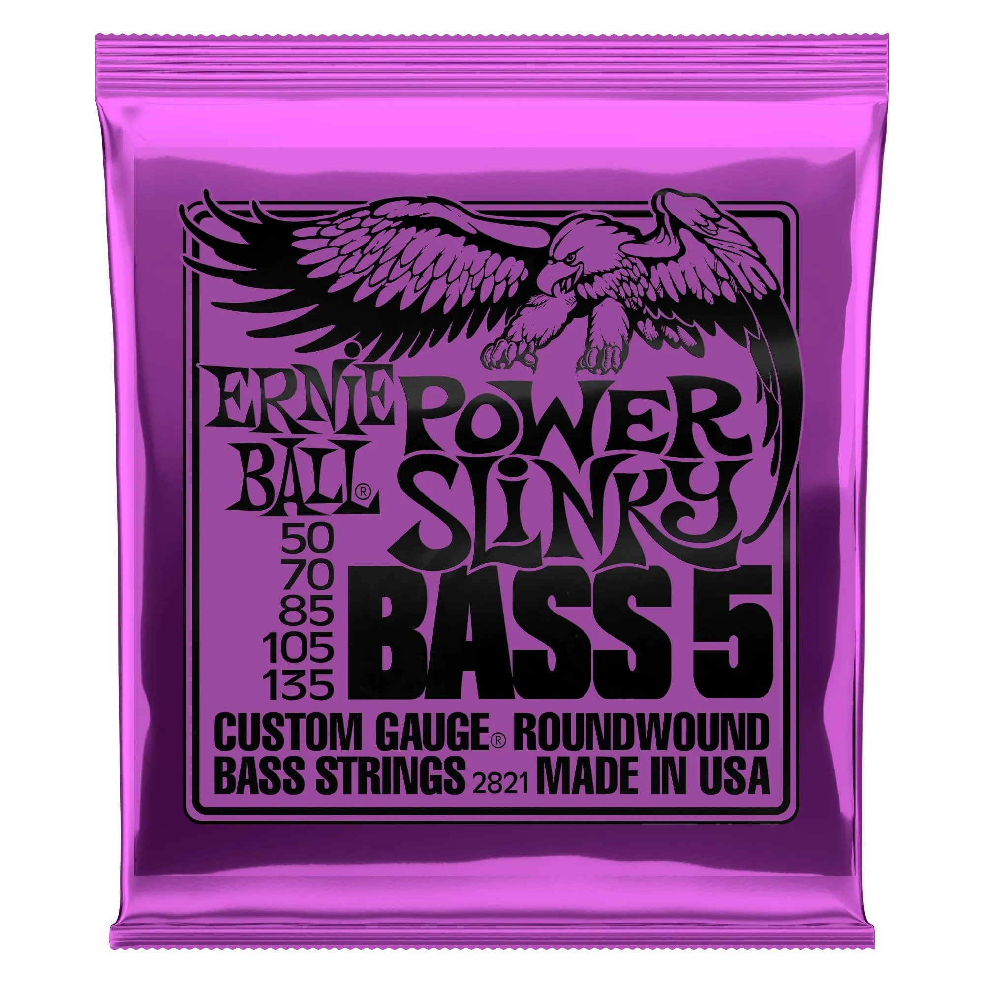 Ernie Ball 2821 Power Slinky 50-135 strune za bas kitaro